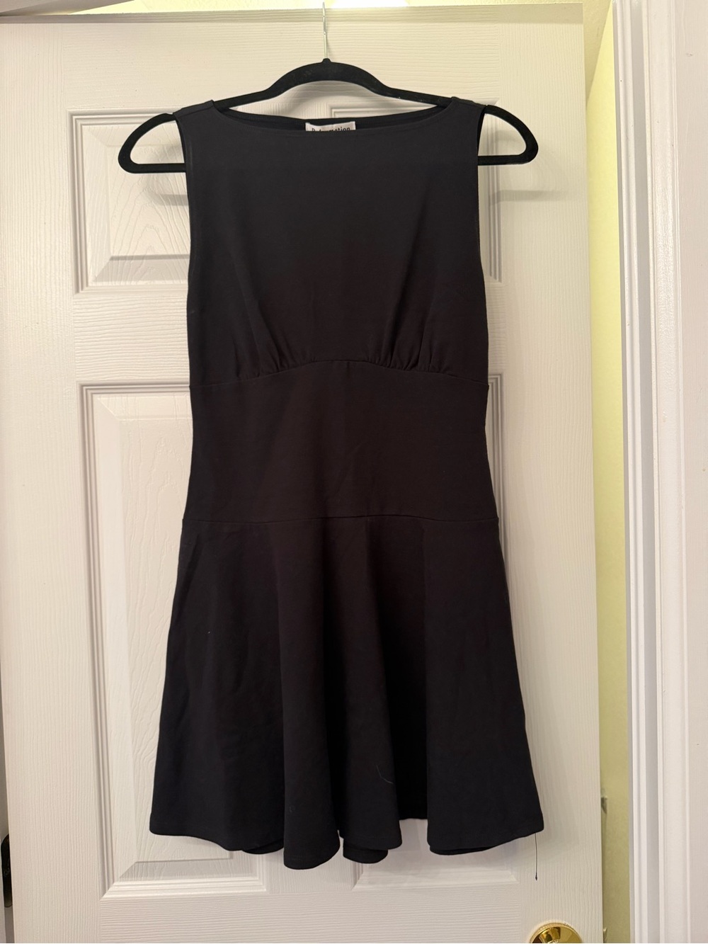 Reformation Mayve Knit Dress Black Small NWT